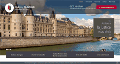 Desktop Screenshot of cabinet-slimane.com
